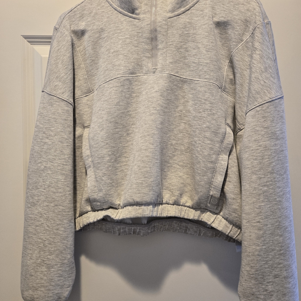 Gilly Hicks Light Gray Women's Turtleneck Sweater